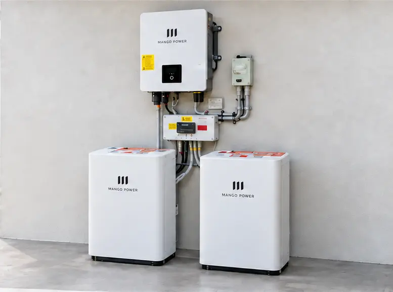 Mango Power 28.6 kWh battery installation