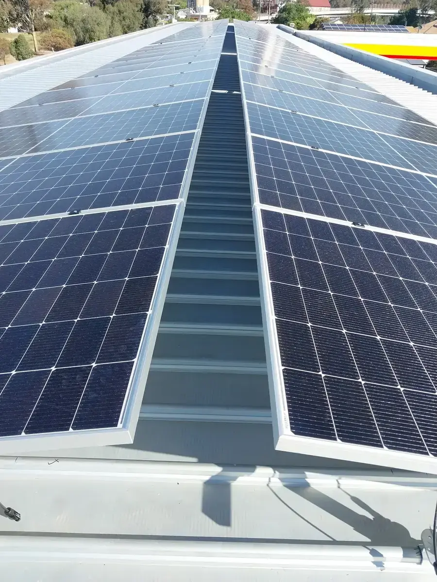 40 kW commercial solar PV installation
